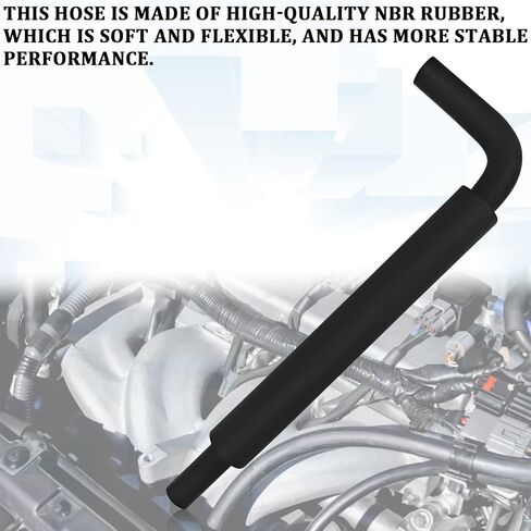 Engine PCV Valve and Hose Kit, Durable PCV Hose Compatible with Camry Corolla Highlander Solara Matrix RAV4 TC XB HS250h, Replace Part Number 12262-28021,12204-28020 in Saudi Arabia