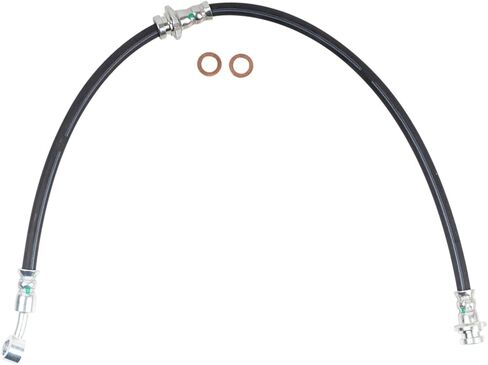 TRQ Brake Hose Set Compatible with 2012-2021 Nissan Versa 2014-2019 Versa Note in Saudi Arabia