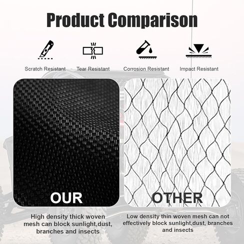 Rear Window Net for 2020-2025 Polaris RZR PRO XP 4 / Pro R / Turbo R Soft Mesh Windshield Shield, Anti-Dust & Debris Screen, Maintain Airflow, RZR PRO XP Accessories, PVC Material(US Flag) in Saudi Arabia