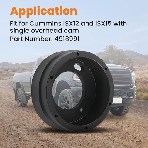 أداة ختم العمود المرفقي الأمامي من maxpeedingrods 4918991 ومثبت مزيل الأكمام لـ Cummins ISX12 ISX15 in Kuwait