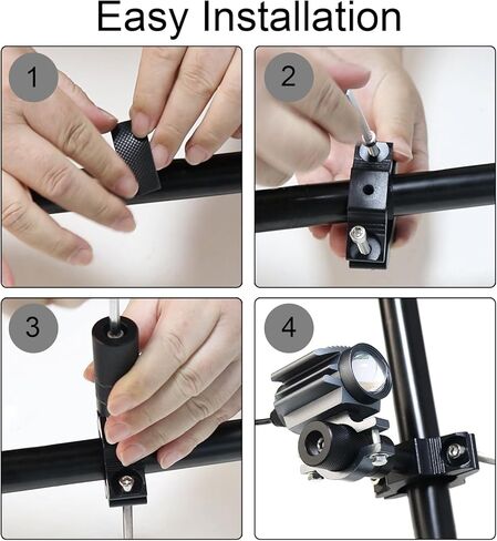 Windance 2PCS Motorcycle LED Headlight,4 Modes Hi/Lo Beam Yellow White 6500K waterproof Aux Spotlight for Tractor Truck/ATV UTV SUV/Boat 9V-85V (Black2pcs) in Kuwait