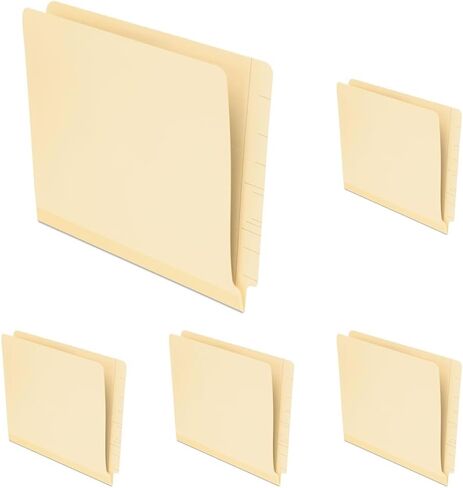 Pendaflex Reinforced Manila End-Tab Folders، مقاس Letter، قطع مستقيم، 100/BX (11035) in Kuwait