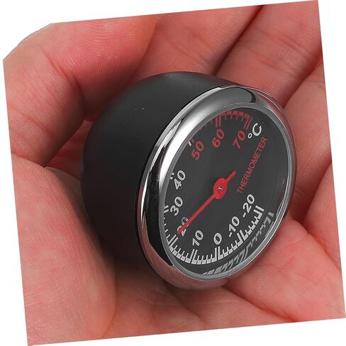 2pcs Automotive Temperature Gauge Car Thermometer with Clear Dual Display Vehicle Temp Monitor for Accurate Interior Temperature Reading in Saudi Arabia