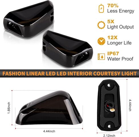 POPMOTORZ 5pcs LED Cab Roof Light White Roof Top Clearance Lights,Cab Marker Light for 2014-2020 Dodge RAM PROMASTER 1500 2500 3500 Led Roof Running Lights, Pickup Trucks in Saudi Arabia