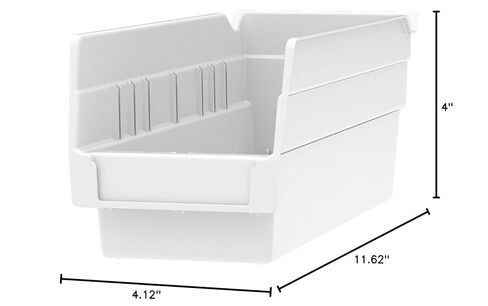 Akro-Mils Plastic Organizer Bins and Hanging Stackable Storage Bins (24-Pack + 12-Pack) in Saudi Arabia