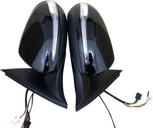 Side Door Mirror Set for 2015-2021 Mercedes Benz GLC Class GLC200 GLC260 GLC300 GLC350 GLC63S - Power Heated, Exterior Replacement Mirrors (Not for GLC Coupe) in Saudi Arabia