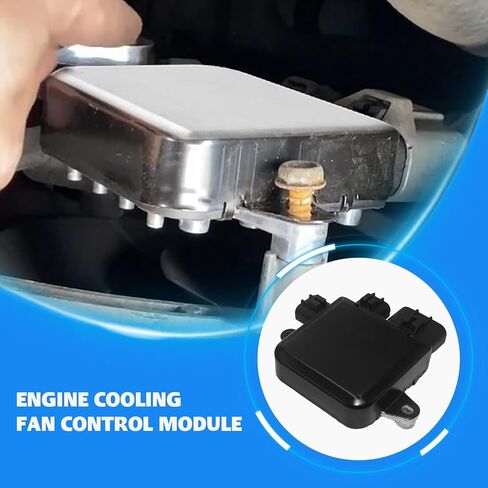 21493-EH10A Engine Cooling Fan Control Module for Infiniti EX35 FX35 EX37 FX37 FX50 G25 G35 G37 M35 M45 M37 M56 Q40 Q50 2006-2017 Nissan 370Z GT-R Juke 2009-2017 Replace 21493-4GA0A 21493-EG000 in Saudi Arabia