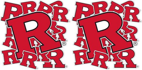 Desert Cactus Rutgers Sticker State University of New Jersey RTX Stickers Vinyl Decals Laptop Water Bottle Car Scrapbook T3 (Type 3-1) in Saudi Arabia