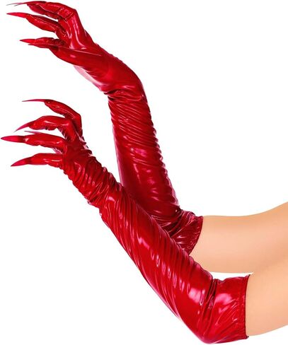 Leg Avenue Women's Vinyl Claw Gloves in Saudi Arabia