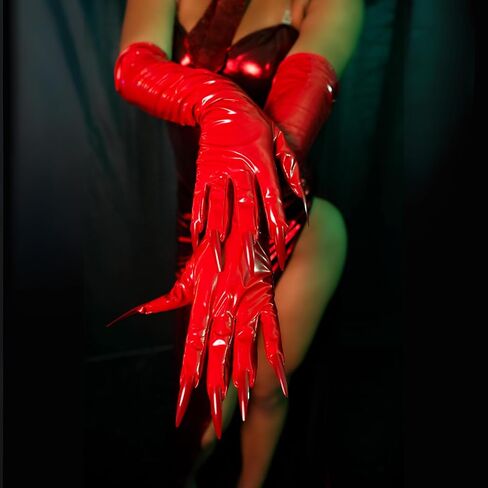 Leg Avenue Women's Vinyl Claw Gloves in Saudi Arabia