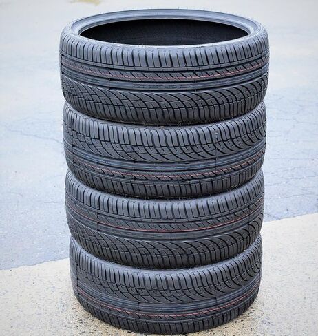 Set of 4 (FOUR) Fullway HP108 All-Season Truck/SUV High Performance Radial Tires-255/30R26 255/30ZR26 255/30/26 255/30-26 100W Load Range XL 4-Ply BSW Black Side Wall UTQG 380AA in Saudi Arabia
