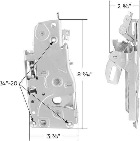 UNITED PACIFIC 111064 Door Latch Assembly Left Side, Fits 1973 1981 Cheverolet and Truck for GMC in Saudi Arabia