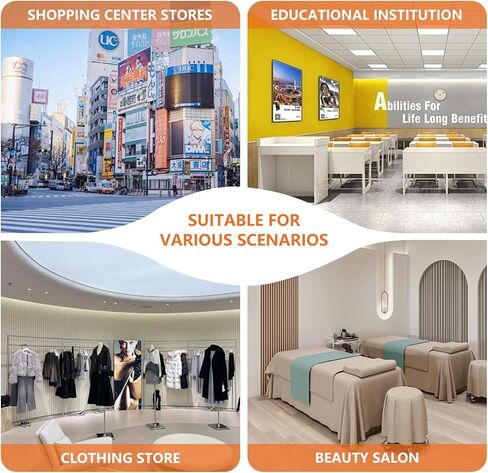 Office Front Desk Reception,L Shaped Checkout Counter Anti-Scratch Modern Small Retail Counter 18mm,Reception Room Table with Cable Grommet/Storage Shelves for Beauty Salon, Lobby C 100 * 60 * 75CM in Saudi Arabia