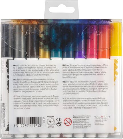 Ecoline Brush Pen Set of 10, Fashion Colors (11509808) in Saudi Arabia