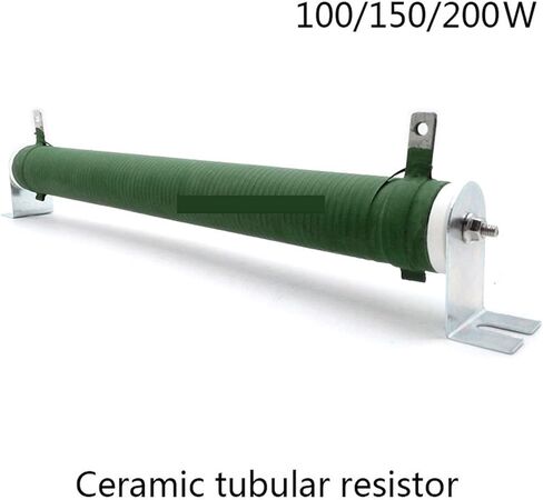 1pc 100w 150w 200w porcelain tube resistor for inverter, brake resistor,high power ripple load resistor(2 ohm,150W) in Saudi Arabia