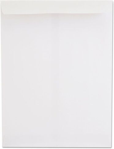 Universal 44104 Catalog Envelope, Center Seam, 9 x 12, White, 250/Box in Saudi Arabia