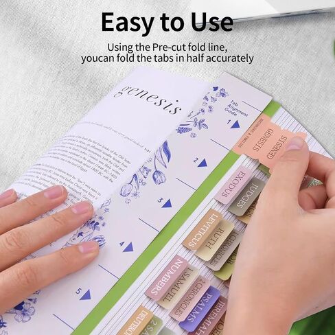 Bible Tabs,75 Tabs,Boho Theme,Laminated Bible Tabs for Women and Men,Easy to Read and Apply,Bible Tabs for Study Bible,Bible Index Tabs,Bible Book Tabs in Saudi Arabia