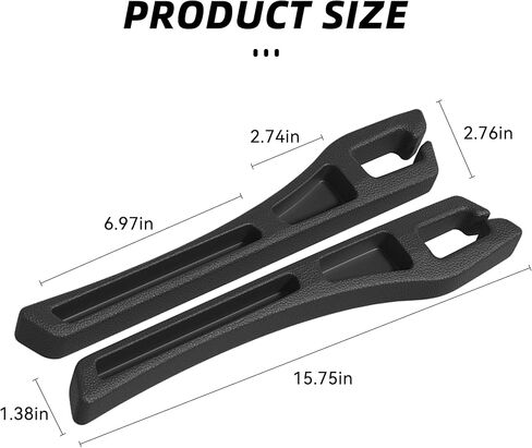 2PCS Car Seat Gap Filler Organizer,Multifunctional Car Gap Filler Organizer Storages Function ,Universal Console Catcher Between Seats Cars Interior Accessories (Balck) in Saudi Arabia