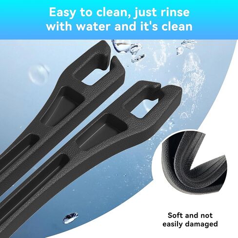 2PCS Car Seat Gap Filler Organizer,Multifunctional Car Gap Filler Organizer Storages Function ,Universal Console Catcher Between Seats Cars Interior Accessories (Balck) in Saudi Arabia