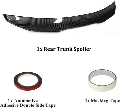 Rear Spoiler Trunk Wing Carbon Fiber for BMW X4 G02 X4M F98 M40i Sport 2019-2025 in Saudi Arabia