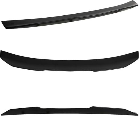 Rear Trunk Spoiler Wing Compatible for 2017-2024 Audi A4 S4 B9 Sedan Models High Kick Duckbill Glossy Black Style in Saudi Arabia