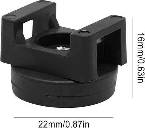 20Pcs Strong Magnetic Cable Zip Tie Base, Multipurpose Cable Ties Mount Wire Clips Management Base,Heavy Duty Wire Cable Holder for Electrical Cable Wire Organization (43mm Vertical Tension 8.5kg) in Kuwait
