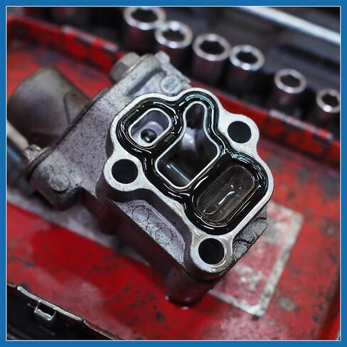 Auto Solenoid Gasket Spool Valve Filter Screen Fit for Honda Accord - Pack of 1 Black Item Replacement in Kuwait