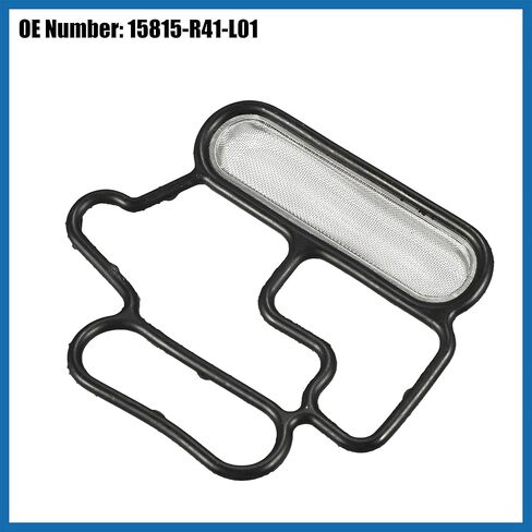 Auto Solenoid Gasket Spool Valve Filter Screen Fit for Honda Accord - Pack of 1 Black Item Replacement in Kuwait