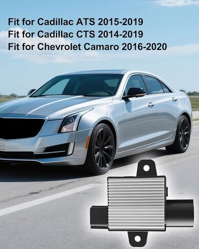 Engine Radiator Cooling Fan Control Module Fit for Chevrolet Camaro 2016-2020 Cadillac ATS 2015-2019 CTS 2014-2019 Replace 23188752 23506648 22761222 15-81991 in Saudi Arabia