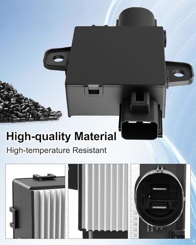 Engine Radiator Cooling Fan Control Module Fit for Chevrolet Camaro 2016-2020 Cadillac ATS 2015-2019 CTS 2014-2019 Replace 23188752 23506648 22761222 15-81991 in Saudi Arabia