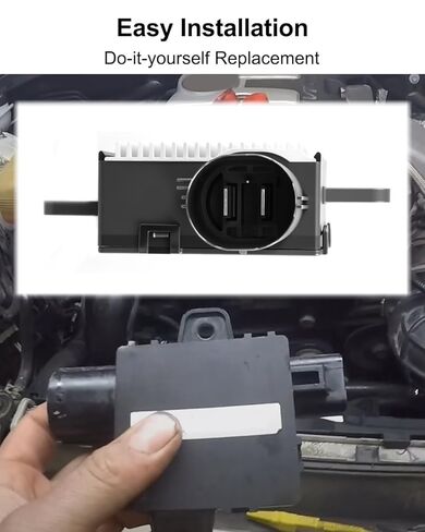 Engine Radiator Cooling Fan Control Module Fit for Chevrolet Camaro 2016-2020 Cadillac ATS 2015-2019 CTS 2014-2019 Replace 23188752 23506648 22761222 15-81991 in Saudi Arabia
