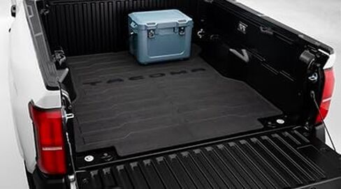 Toyota Tacoma Bed Mat, Heavy-Duty Rubber, 2024+, 5ft Short Bed in Saudi Arabia