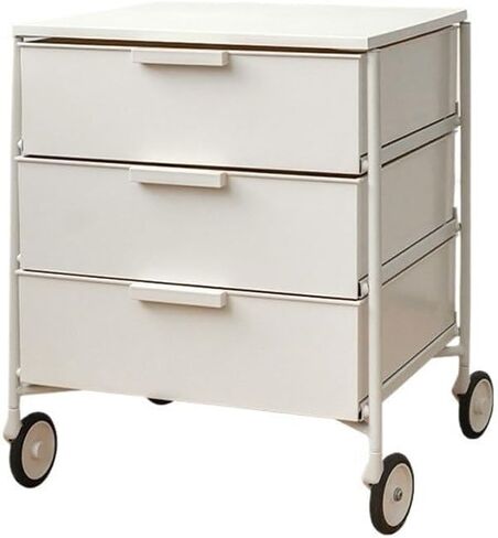 Modern Storage Cabinet, Multi-Layer Night Stand, Movable Bedside Table for Living Room and Bedroom - Simple Design for Easy Organization in Saudi Arabia