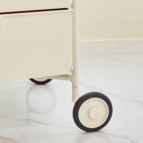 Modern Storage Cabinet, Multi-Layer Night Stand, Movable Bedside Table for Living Room and Bedroom - Simple Design for Easy Organization in Saudi Arabia