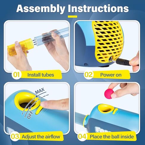 لعبة تدفق الهواء الجذعية للأطفال من سن 3 سنوات فما فوق، مجموعات العلوم والتكنولوجيا والهندسة والرياضيات ألعاب بناء للمدرسة المنزلية والتعليم والديناميكا الهوائية الهوائية والبناء والترقيع in Kuwait