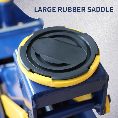 Low Profile Floor Jack 2 Ton (4,400 lbs), Heavy Duty Steel Hydraulic Racing Car Jack, Single Piston Quick Lift Pump with 5.1"-13" Lifting Range, Portable Hydraulic Floor Jack (Blue) in Saudi Arabia