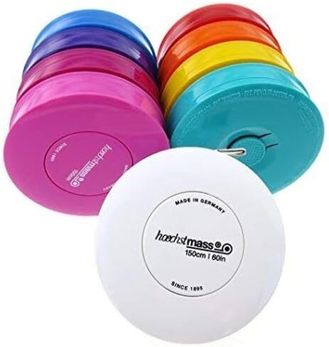 شريط قياس قابل للسحب مقاس 60 بوصة/150 سم: رائع للخياطين، والخياطة، والهوايات، وخياطة اللحف، وما إلى ذلك in Kuwait