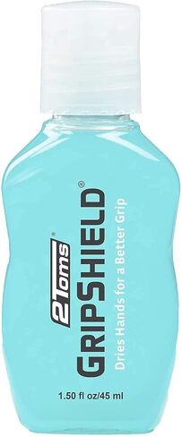 2Toms GripShield, Liquid Chalk Grip Enhancer for Sweaty Hands, Keeps Hands Dry, 1.5 Ounce, 2 Bottles in Saudi Arabia