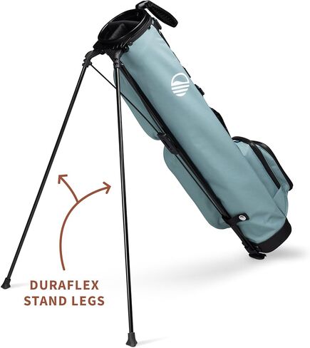 حقيبة Sunday Golf Loma XL - حقيبة جولف خفيفة الوزن مع حزام وحامل - حقيبة جولف Pitch n Putt سهلة الحمل - حقيبة حامل جولف لمجال القيادة، Par 3 والدورات التنفيذية، 3.4 رطل in Kuwait