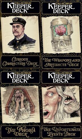 Call of Cthulhu: Keeper Decks - الإصدار الثاني in Kuwait