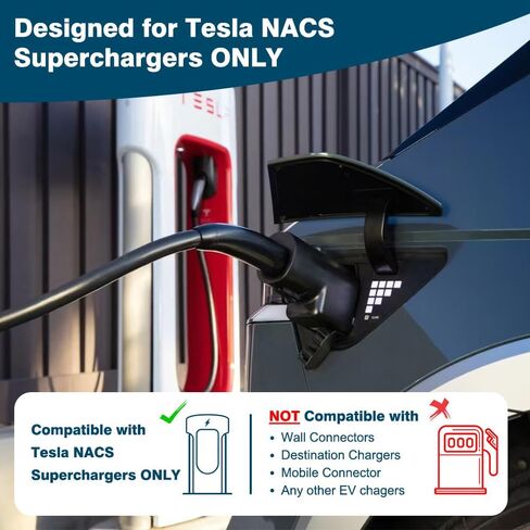 محول NACS إلى CCS، شاحن Tesla Supercharger 250KW، 500A / 1000V، محول NACS DC للمركبات الكهربائية CCS1، متوافق مع فولفو، بولستار، فورد، كيا، هيونداي، ريفيان، أودي in Kuwait