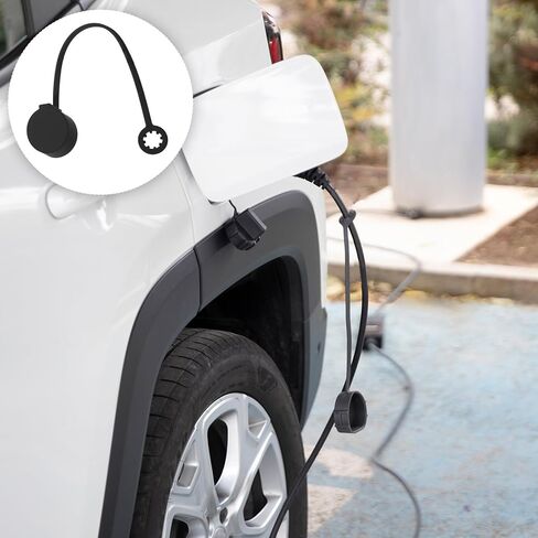 غطاء قابس شاحن EV، غطاء قابس شاحن EV من السيليكون لـ J1772 غطاء حماية لمنفذ الشحن بديل مقاوم للغبار ومقاوم للماء لـ J1772 لمحطة شحن السيارة والمنزل الداخلي والخارجي in Kuwait