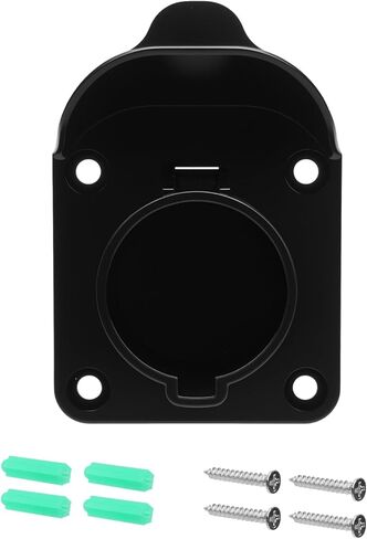 AutoEC Charger Holder Wall Mount Dock and J-Hook Compatible with Model 3/Y/X/S, Heavy Duty Steel EV Charging Cord Hanger Fit for NACS Connector in Kuwait