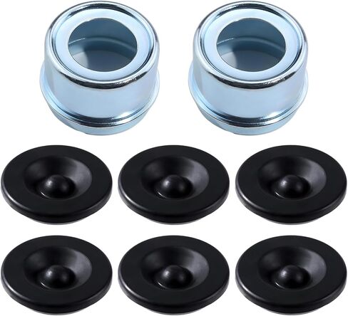 Trailer Hub Cap Dust Cap Rubber Grease Plugs - 6-Pack Replacement Set,Trailer Axle Grease Plugs,Adaptable to Dexter EZ Lube 85-1 & 2000-3500 lb Axles in Kuwait
