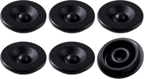 Trailer Hub Cap Dust Cap Rubber Grease Plugs - 6-Pack Replacement Set,Trailer Axle Grease Plugs,Adaptable to Dexter EZ Lube 85-1 & 2000-3500 lb Axles in Kuwait