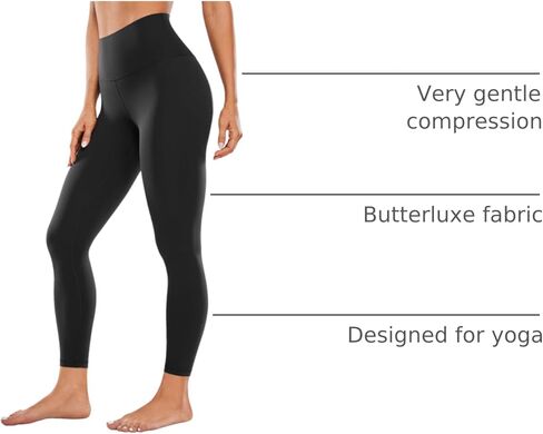 CRZ YOGA Womens Butterluxe High Waisted Yoga Leggings 25" - Double Seamed Buttery Soft Comfy Athletic Gym Workout Pants Briar Rose Medium in Saudi Arabia