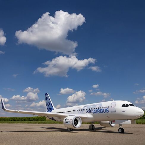 E-flite Airbus A320neo 1.5m Airliner Twin 64mm EDF BNF Basic مع AS3X+ وSafe Select EFL-1493 in Kuwait