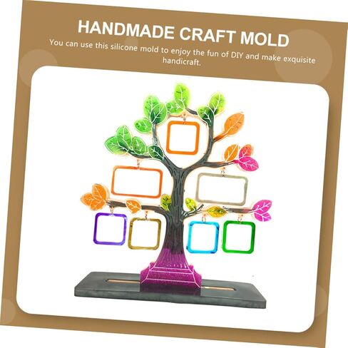 Angoily 1set Desktop Picture Frame Silicone Molds for Crafting Flexible and Easy to Safe Material for Home Decor for Custom Handicrafts and in Saudi Arabia