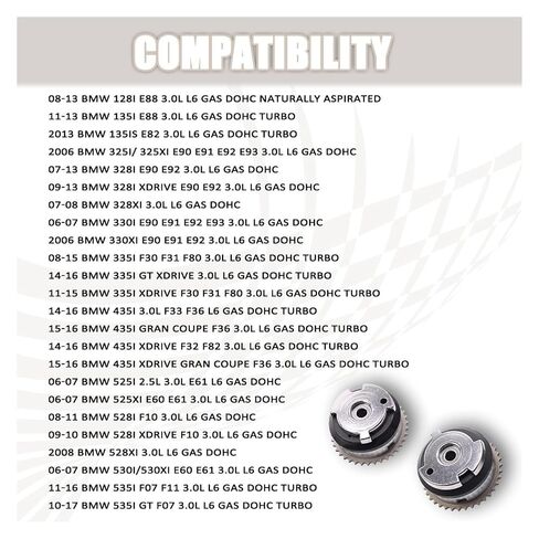 مدخل والعادم عمود الحدبات الضابط ضرس صالح متوافق مع BMW 128i 135i 325i 325xi 328i 435i 525i 528i 640i 740i M3 M4 X1 X3 X4 X5 X6 Z4 3.0L L6 يستبدل #11367583207 11367583208 in Kuwait