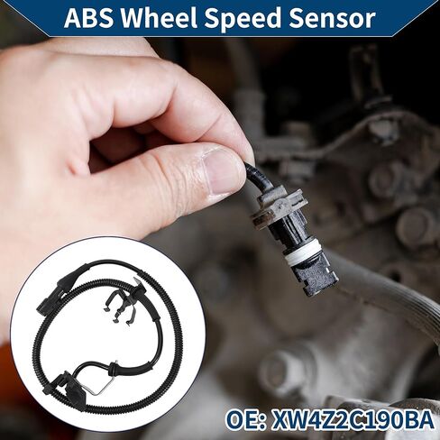 ABS عجلة السرعة الاستشعار الخلفي يسار يمين ABS الاستشعار نظام الفرامل المضادة للانغلاق الاستشعار رقم XW4Z2C190BA لينكولن Ls 2000-2006 in Saudi Arabia